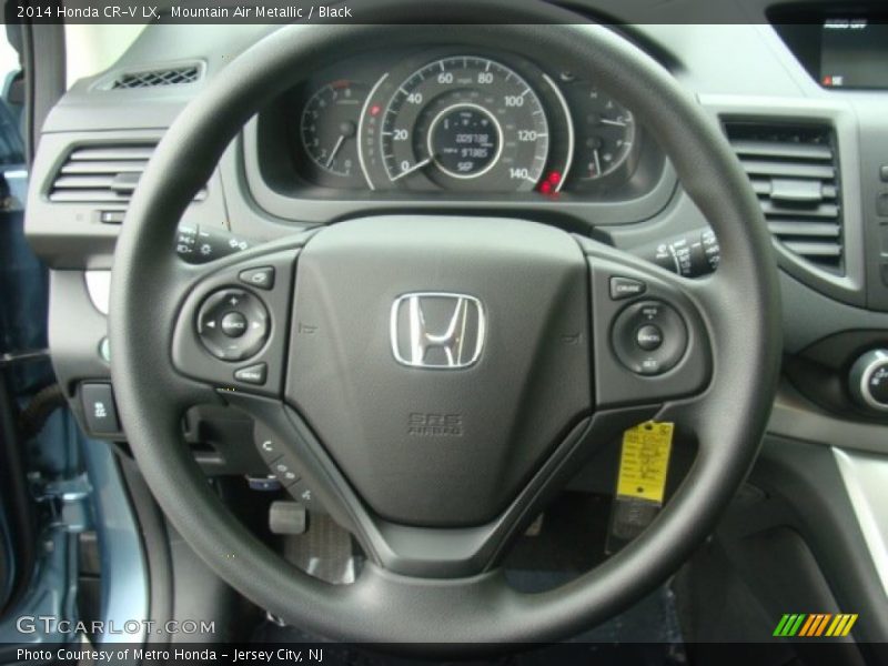 Mountain Air Metallic / Black 2014 Honda CR-V LX