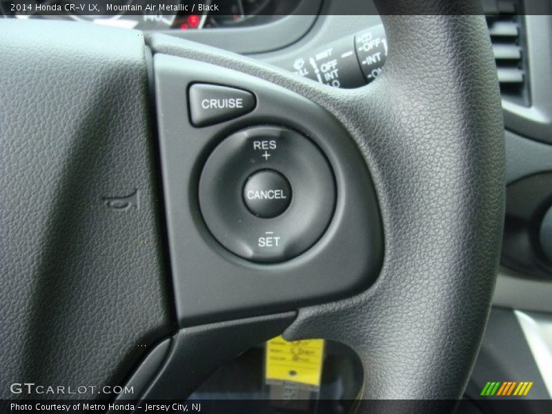 Mountain Air Metallic / Black 2014 Honda CR-V LX