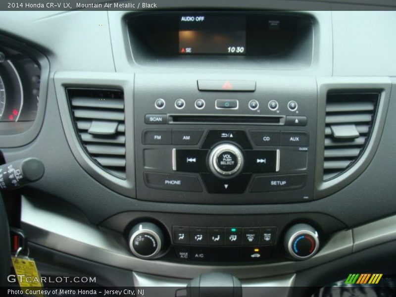 Mountain Air Metallic / Black 2014 Honda CR-V LX