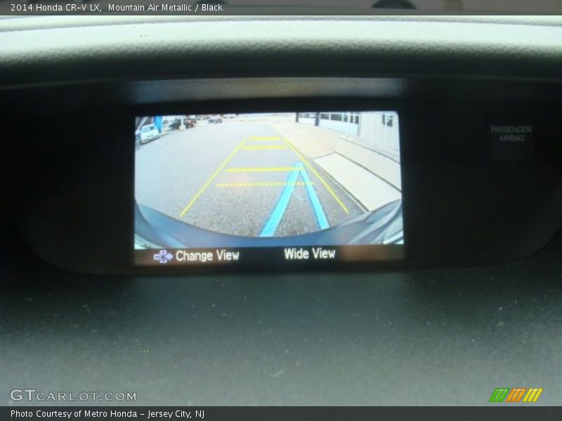 Mountain Air Metallic / Black 2014 Honda CR-V LX