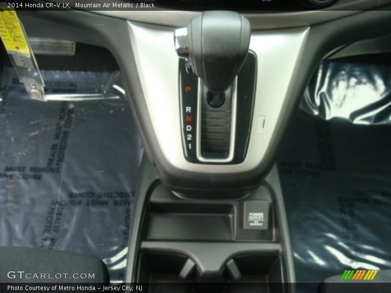 Mountain Air Metallic / Black 2014 Honda CR-V LX