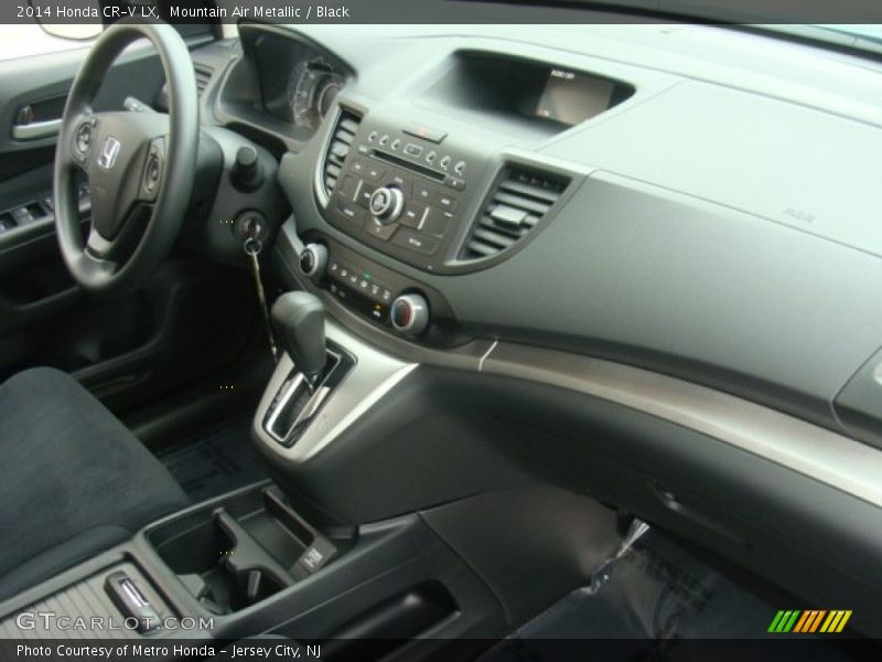 Mountain Air Metallic / Black 2014 Honda CR-V LX