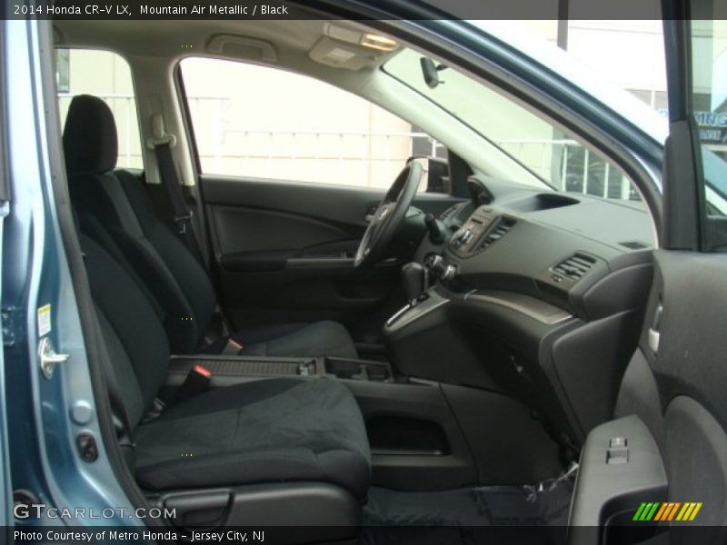 Mountain Air Metallic / Black 2014 Honda CR-V LX