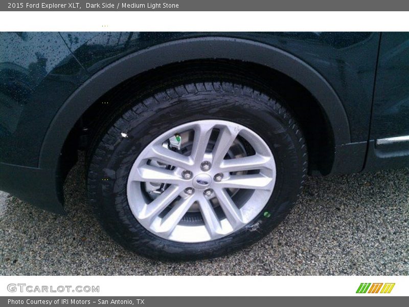 Dark Side / Medium Light Stone 2015 Ford Explorer XLT