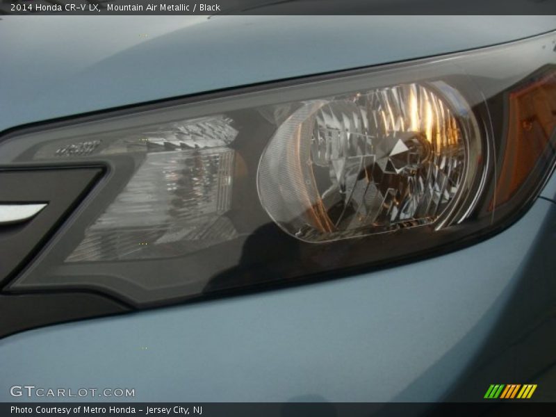 Mountain Air Metallic / Black 2014 Honda CR-V LX