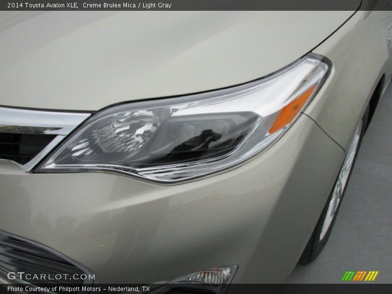Creme Brulee Mica / Light Gray 2014 Toyota Avalon XLE