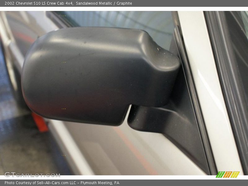 Sandalwood Metallic / Graphite 2002 Chevrolet S10 LS Crew Cab 4x4