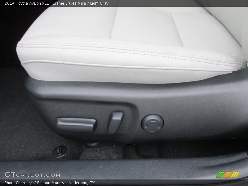 Creme Brulee Mica / Light Gray 2014 Toyota Avalon XLE