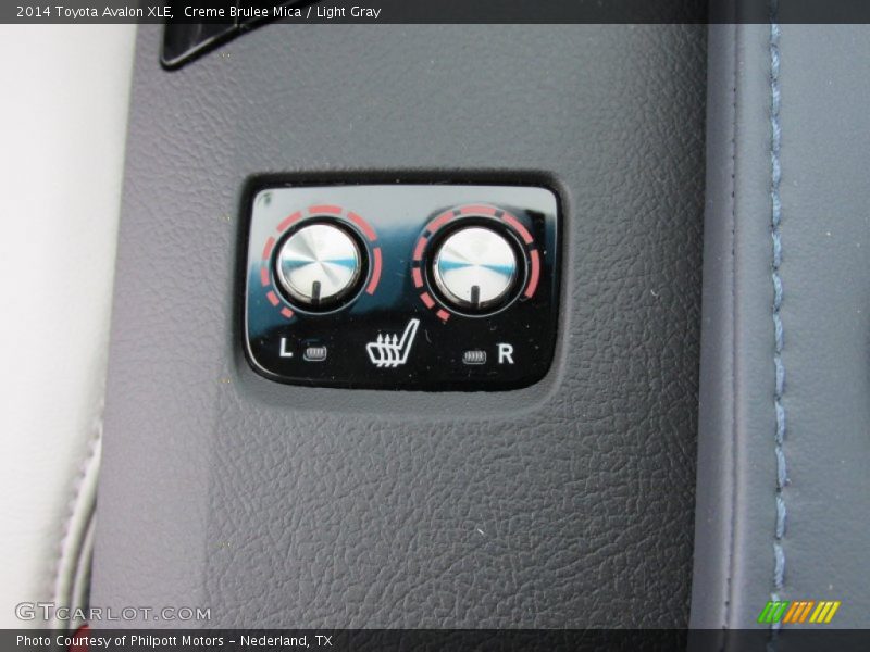 Creme Brulee Mica / Light Gray 2014 Toyota Avalon XLE