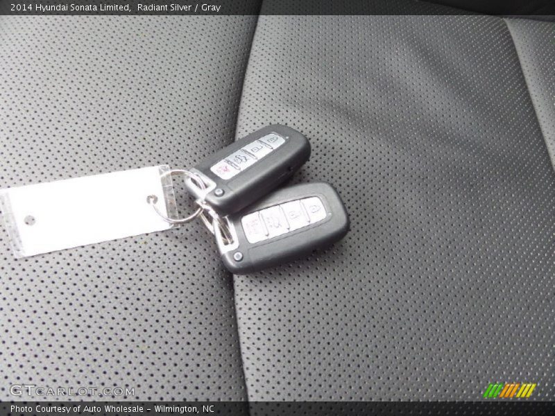 Radiant Silver / Gray 2014 Hyundai Sonata Limited