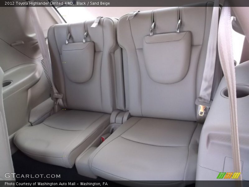 Black / Sand Beige 2012 Toyota Highlander Limited 4WD