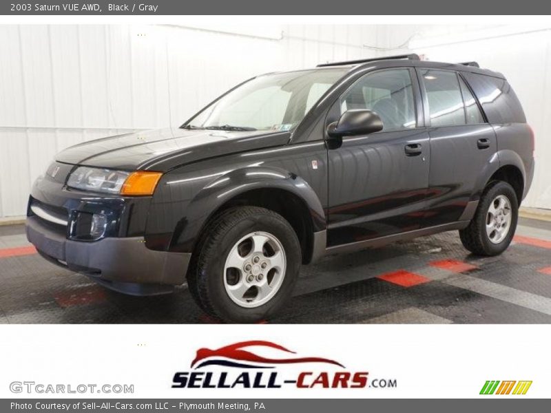 Black / Gray 2003 Saturn VUE AWD