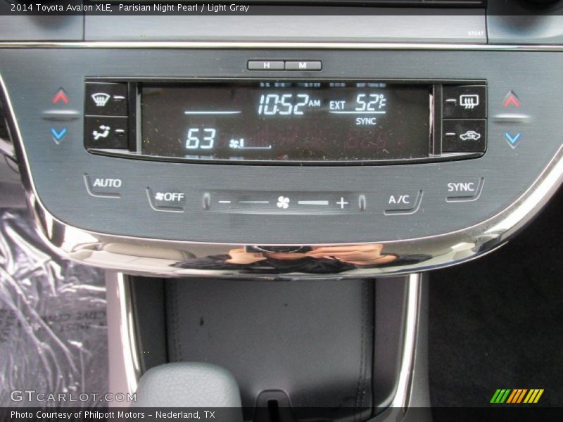 Parisian Night Pearl / Light Gray 2014 Toyota Avalon XLE
