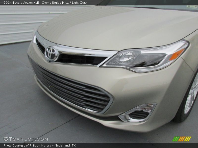 Creme Brulee Mica / Light Gray 2014 Toyota Avalon XLE