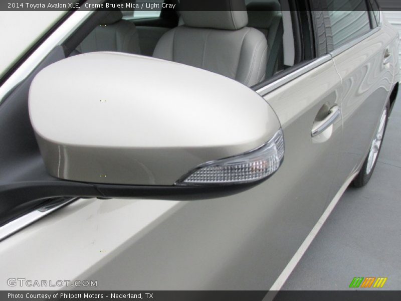 Creme Brulee Mica / Light Gray 2014 Toyota Avalon XLE