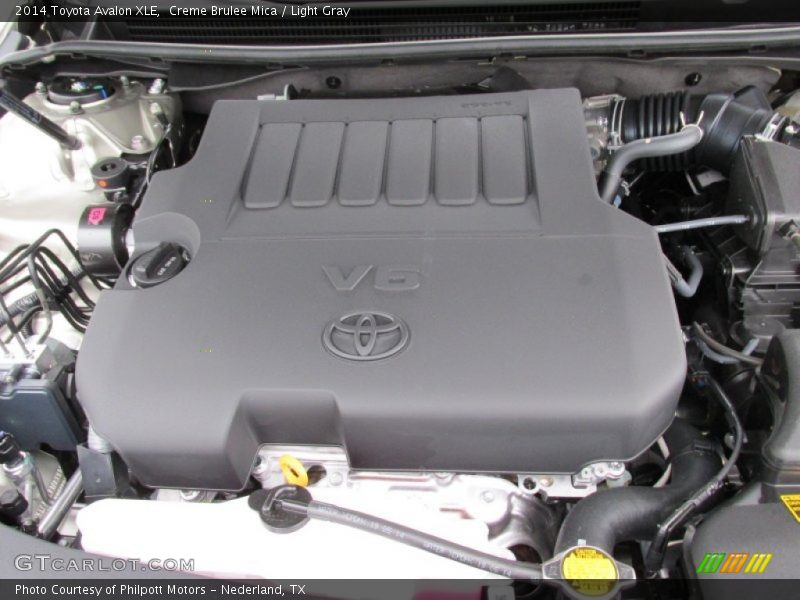 Creme Brulee Mica / Light Gray 2014 Toyota Avalon XLE