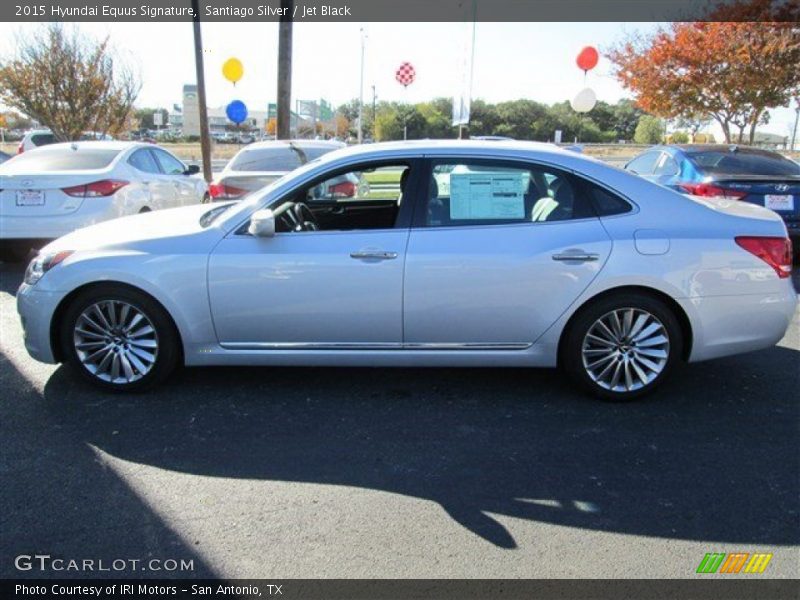 Santiago Silver / Jet Black 2015 Hyundai Equus Signature