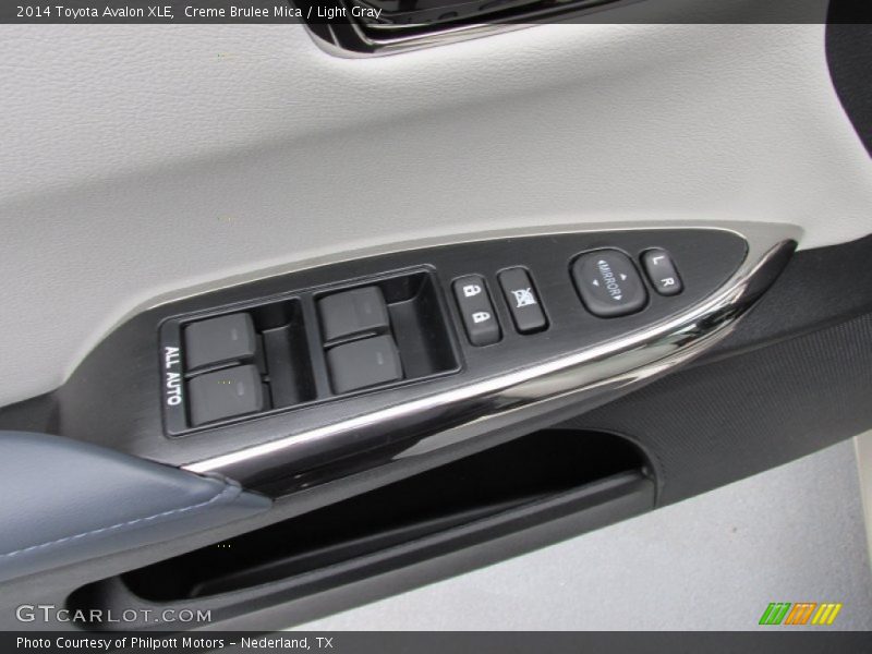 Creme Brulee Mica / Light Gray 2014 Toyota Avalon XLE