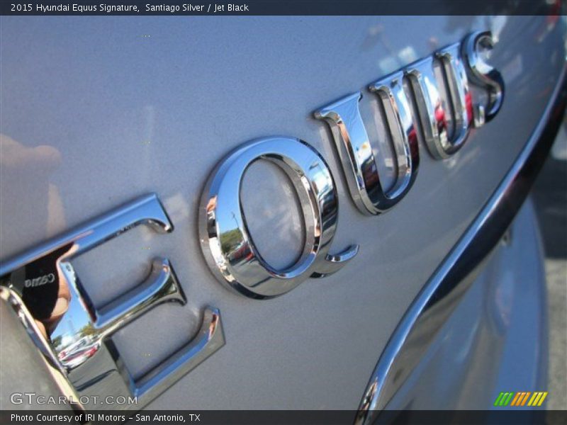 Santiago Silver / Jet Black 2015 Hyundai Equus Signature