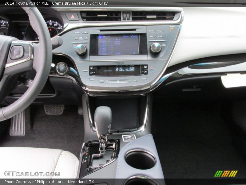 Creme Brulee Mica / Light Gray 2014 Toyota Avalon XLE