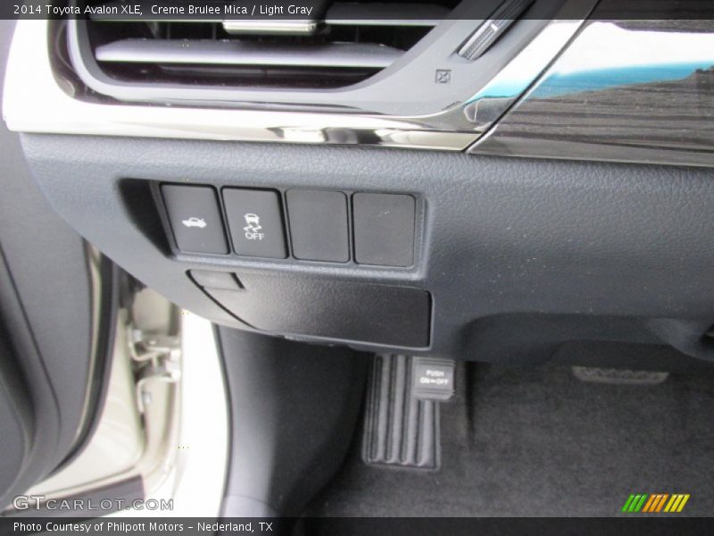 Creme Brulee Mica / Light Gray 2014 Toyota Avalon XLE