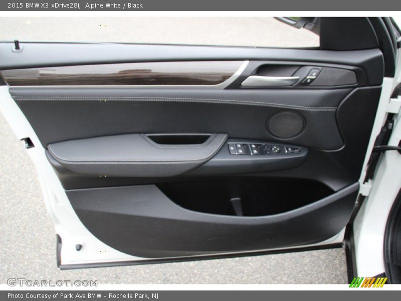 Alpine White / Black 2015 BMW X3 xDrive28i