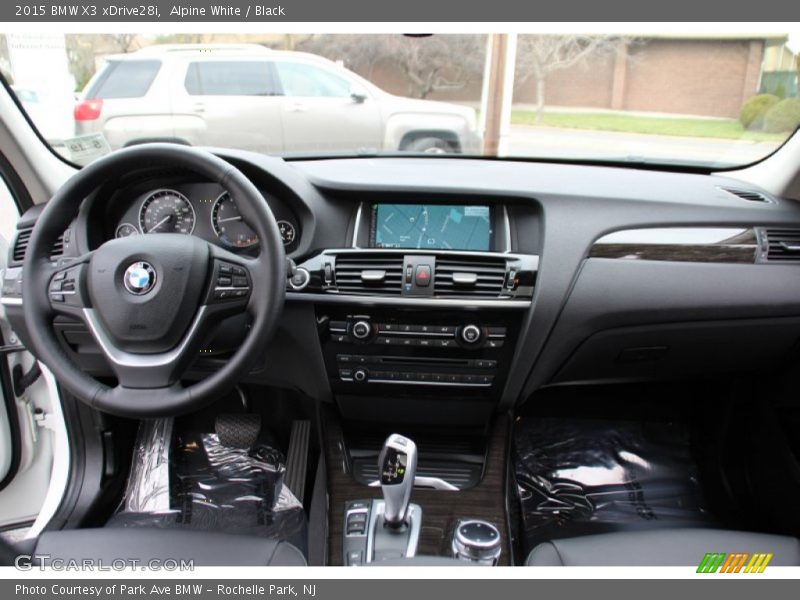 Alpine White / Black 2015 BMW X3 xDrive28i