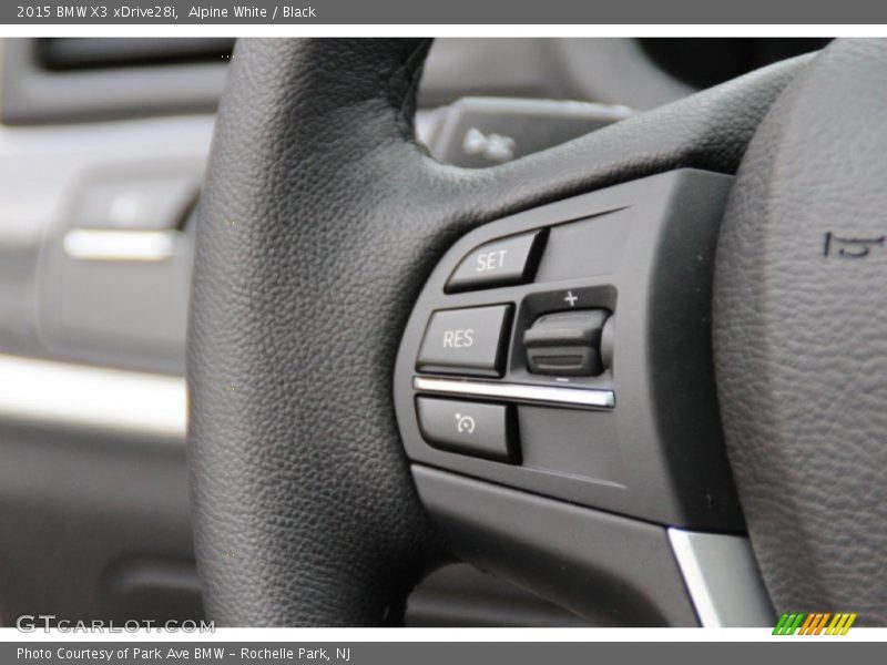 Alpine White / Black 2015 BMW X3 xDrive28i