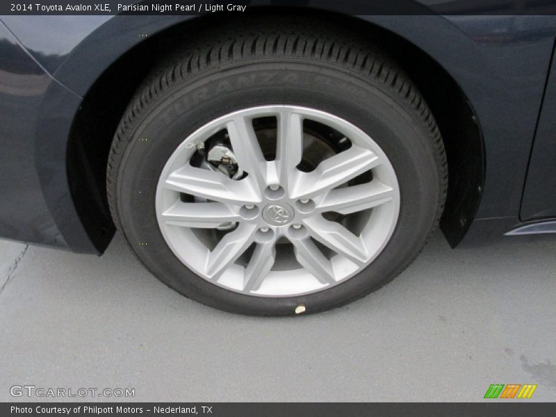 Parisian Night Pearl / Light Gray 2014 Toyota Avalon XLE