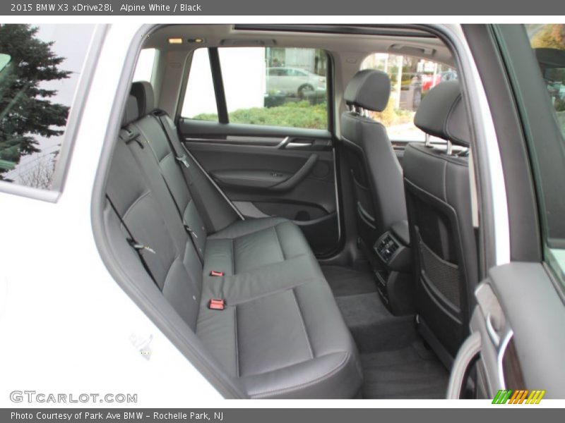 Alpine White / Black 2015 BMW X3 xDrive28i
