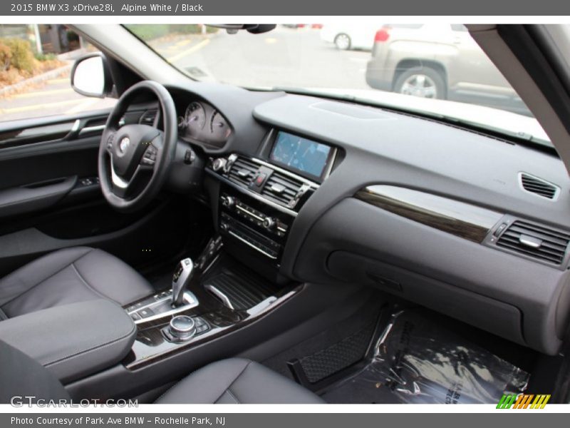 Alpine White / Black 2015 BMW X3 xDrive28i