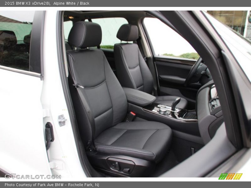Alpine White / Black 2015 BMW X3 xDrive28i