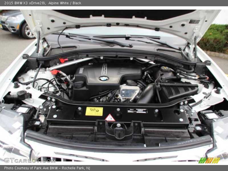 Alpine White / Black 2015 BMW X3 xDrive28i