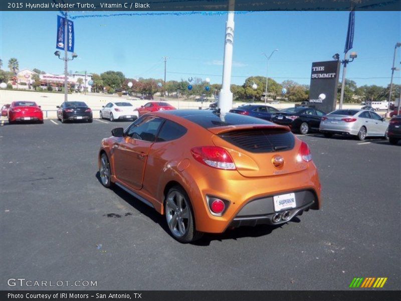 Vitamin C / Black 2015 Hyundai Veloster Turbo