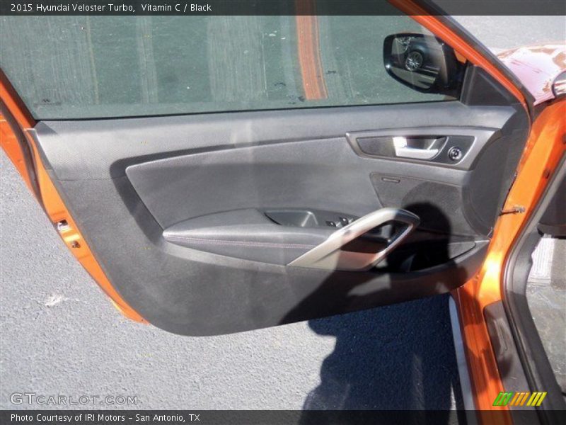 Vitamin C / Black 2015 Hyundai Veloster Turbo