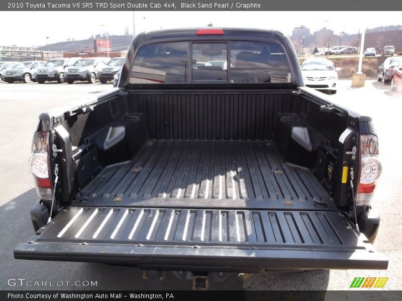 Black Sand Pearl / Graphite 2010 Toyota Tacoma V6 SR5 TRD Sport Double Cab 4x4