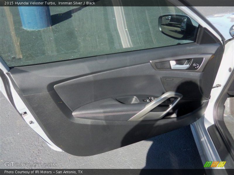 Ironman Silver / Black 2015 Hyundai Veloster Turbo