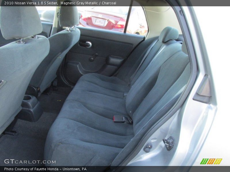 Magnetic Gray Metallic / Charcoal 2010 Nissan Versa 1.8 S Sedan