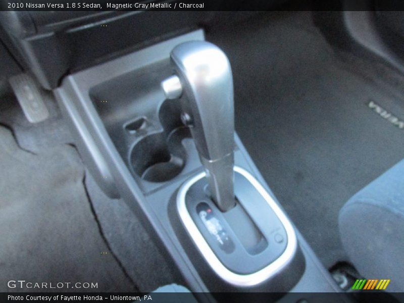 Magnetic Gray Metallic / Charcoal 2010 Nissan Versa 1.8 S Sedan
