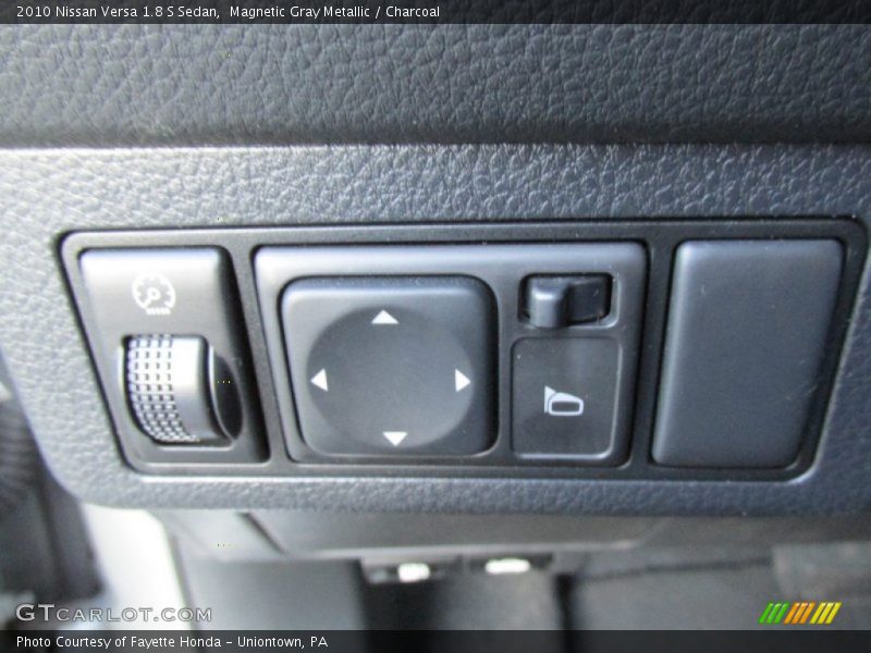 Magnetic Gray Metallic / Charcoal 2010 Nissan Versa 1.8 S Sedan