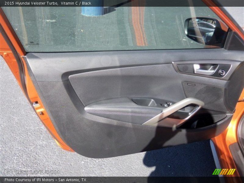 Vitamin C / Black 2015 Hyundai Veloster Turbo