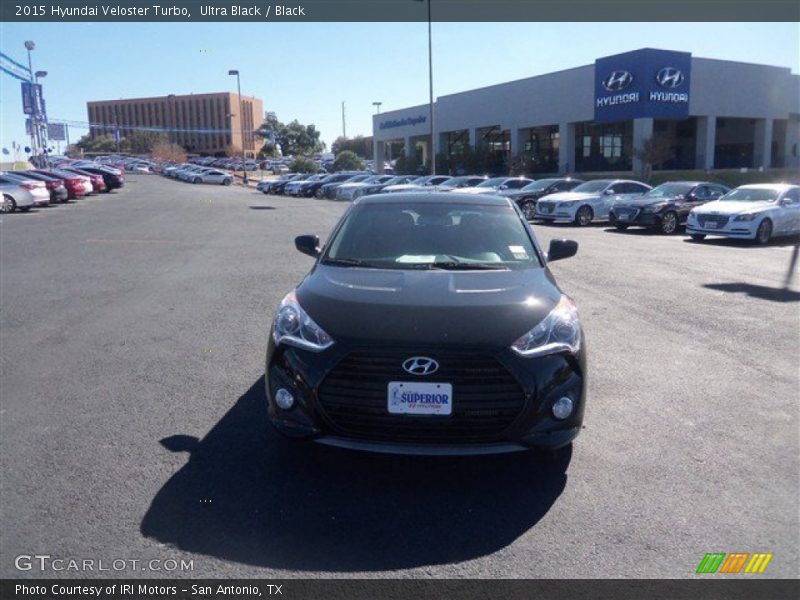Ultra Black / Black 2015 Hyundai Veloster Turbo