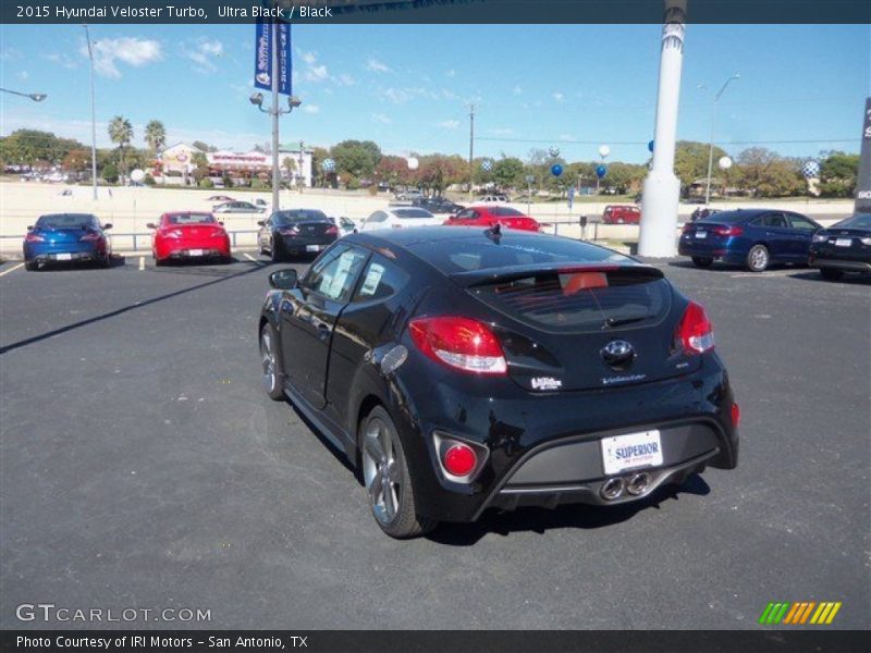 Ultra Black / Black 2015 Hyundai Veloster Turbo