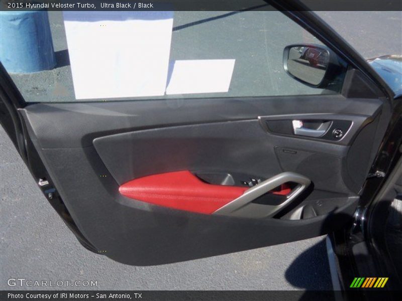 Ultra Black / Black 2015 Hyundai Veloster Turbo