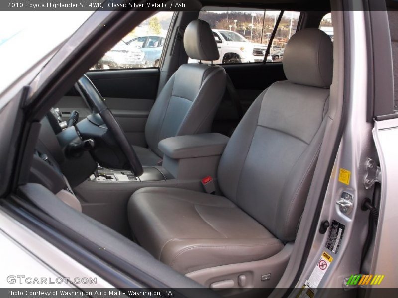 Classic Silver Metallic / Ash 2010 Toyota Highlander SE 4WD