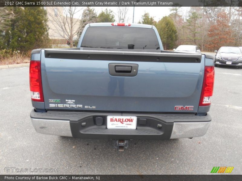 Stealth Gray Metallic / Dark Titanium/Light Titanium 2012 GMC Sierra 1500 SLE Extended Cab