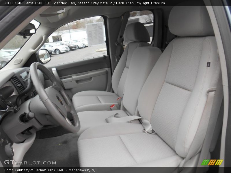 Stealth Gray Metallic / Dark Titanium/Light Titanium 2012 GMC Sierra 1500 SLE Extended Cab