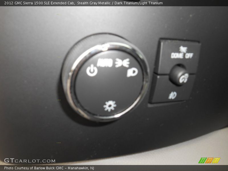 Stealth Gray Metallic / Dark Titanium/Light Titanium 2012 GMC Sierra 1500 SLE Extended Cab