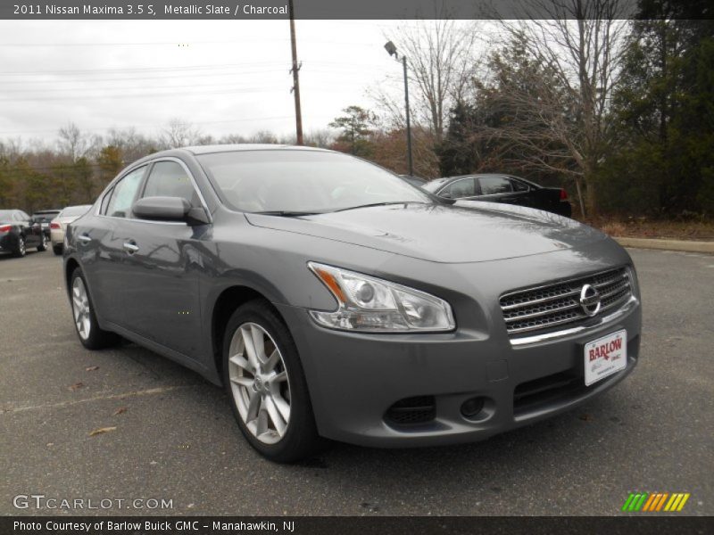 Metallic Slate / Charcoal 2011 Nissan Maxima 3.5 S