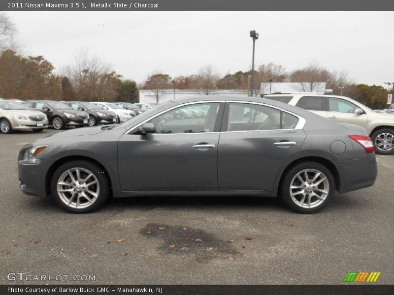 Metallic Slate / Charcoal 2011 Nissan Maxima 3.5 S